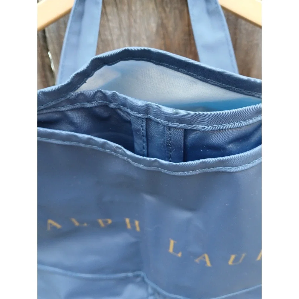 Ralph Lauren Dark Blue Garment Bag Hanging Travel Suit Cover 24